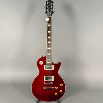 2014 Epiphone Les Paul Standard PRO Flametop WR Splitcoils inkl. Tasche image 4