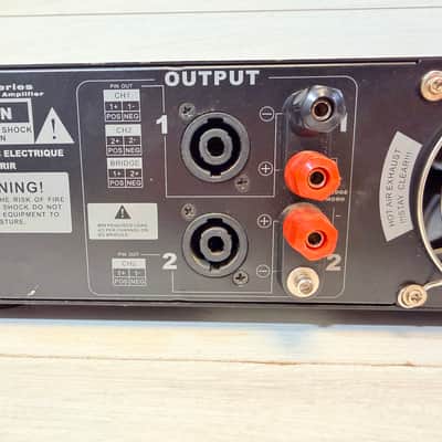 Phonic MAX 1500 Professional Stereo Power Amplifier 2009 image 11