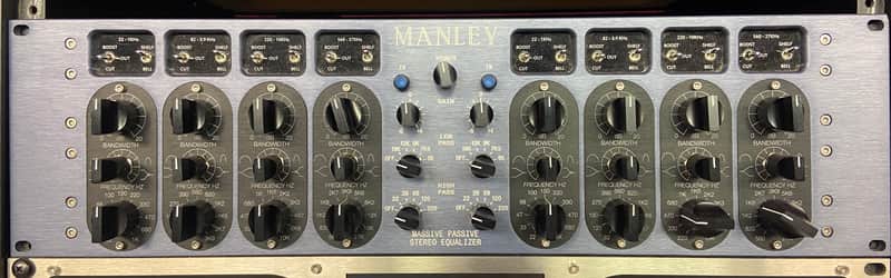 Manley Labs Massive Passive Mastering Version Stereo Tube Equalizer 2000s - Purple image 1