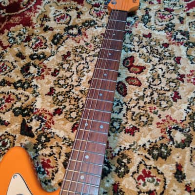 1999 Fernandes JG-45 Jagmaster California Coral, Jaguar/Jazz Style Guitar Offset 🔥 image 10