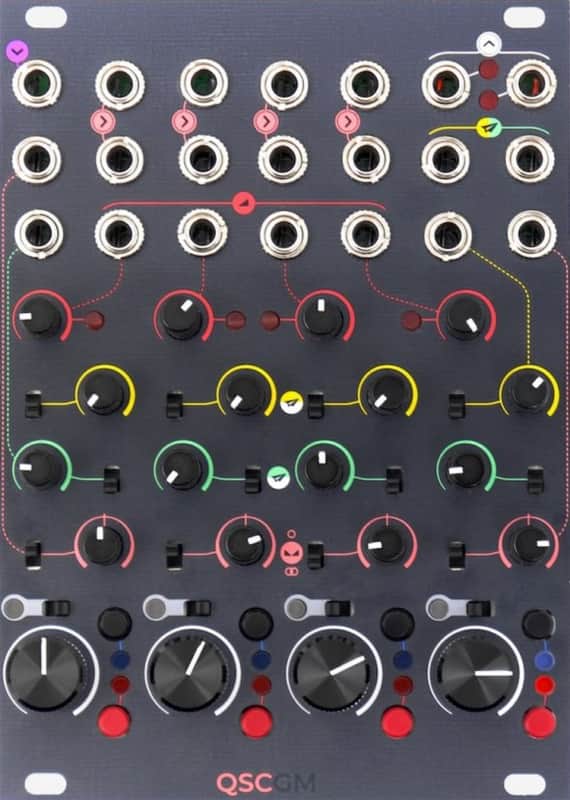 FRAP TOOLS QSC QUAD STEREO CHANNEL : BRAND NEW :  [DETROIT MODULAR] image 1