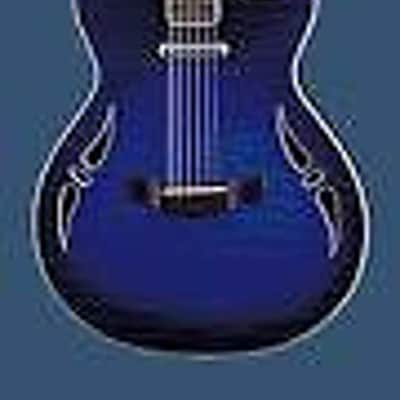 Crafter SAT-QMMS semi electro acoustic guitar - Quilted maple marine sunburst finish - Made in Korea image 17