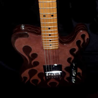 Hamer T 51 1991 Custom Leather. Only 1. Built For Bill Kaman, II. Very Rare. Collectible.  Boots. image 17