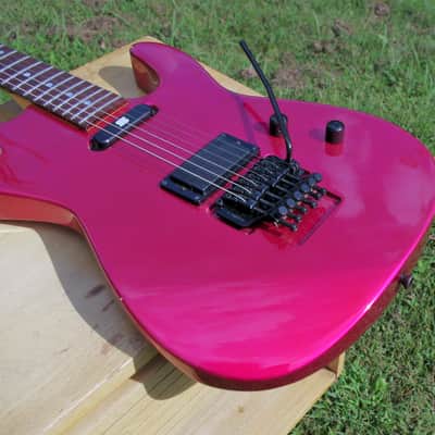 Barrington ESP BRG 872 1988 Hot Pink.  RARE & Collectible.  Barrington, IL. USA MIJ image 18