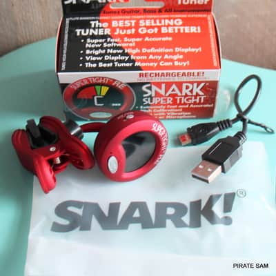 Snark ST-2 Super Tight Rechargeable Clip-On Chromatic Tuner 2025 - Red image 2