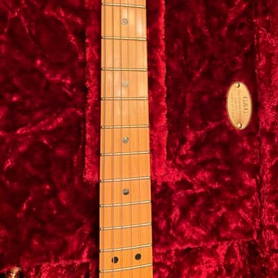 Fender 60th Anniversary Commemorative American Standard Stratocaster with Gold Hardware, Maple Fretboard 2014 - 2-Color Sunburst image 10