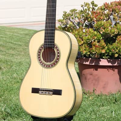 Spanish Romantic Guitar, FE-17 Antonio De Torres 1860’s style replica (Francisco Tarreaga) image 3