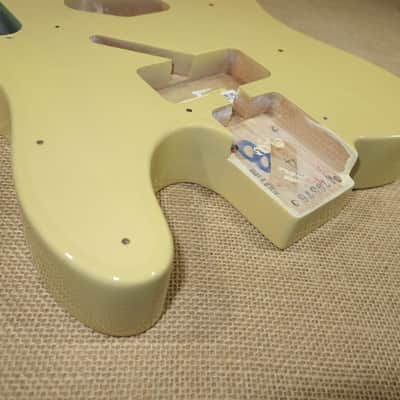 2013 USA Fender Telecaster Alder Guitar Body Vintage Blonde image 3