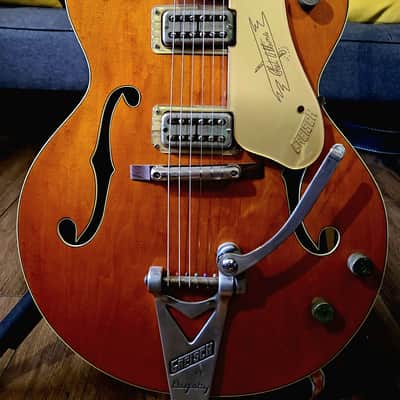 Gretsch 6120 Chet Atkins Hollow Body 1960-61 - Orange image 3