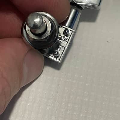 1990's Korean Era Ibanez RG & S Series Chrome Dual Pin Tuning Pegs Tuners 6 In LIne image 11