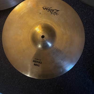 Zildjian A cymbals 14,16” cr, 18” cr/rd rivets image 3