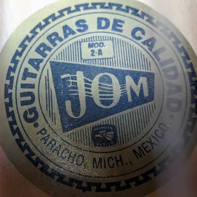 JOM Marca Registrada Model 2-A Guitarras de Calidad Classical Flamenco Acoustic Guitar image 14