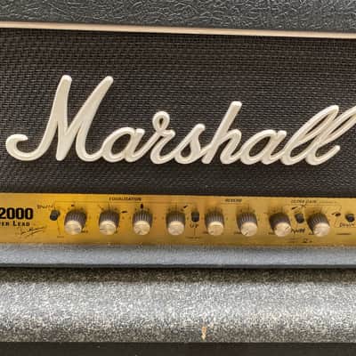 Marshall JCM 2000 DSL 100 Dual Super Lead 2-Channel 100-Watt 4x12" Guitar Amp Half Stack 2000s - Black image 4