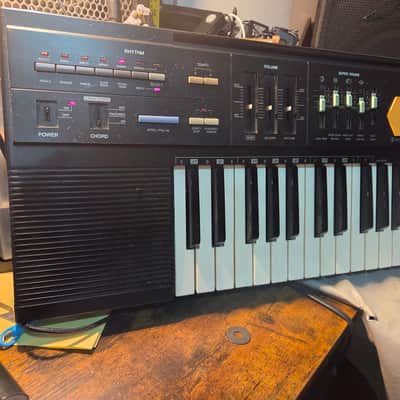Casio CT-510 Casiotone 49-Key Synthesizer 1980s - Black image 2