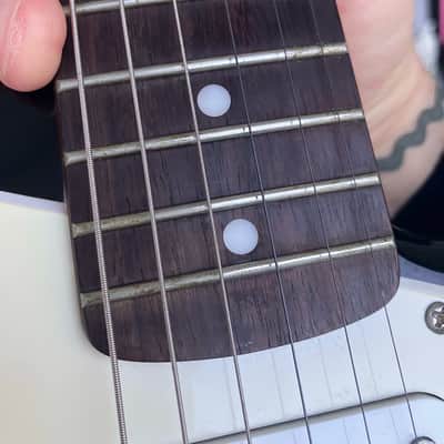 Squier Affinity Series Stratocaster HSS with Rosewood Fretboard 2010 - Black image 6