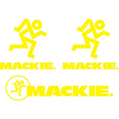Logo MACKIE -  Pack of Adhesive Vinyl Stickers Decal image 9