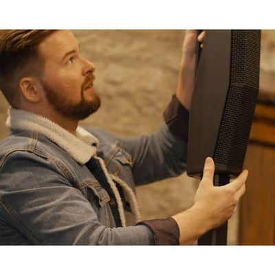 Electro-Voice EVOLVE 30M Powered Portable DJ PA Column Speaker System Black image 16