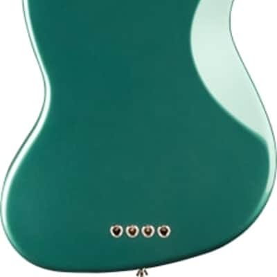 Fender Adam Clayton Jazz Bass. Rosewood FB, Sherwood Green Metallic image 3