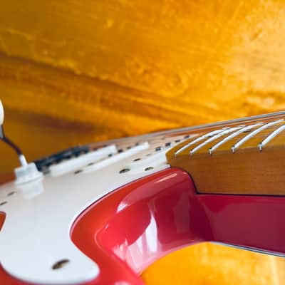 1998 Fender 57 American Vintage Stratocaster Custom Shop Josefina PU, PLEK Fiesta Red AVRI image 9