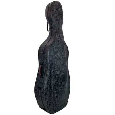 D’Luca Carbon Fiber Cello Case 4/4 Full Size Black image 1