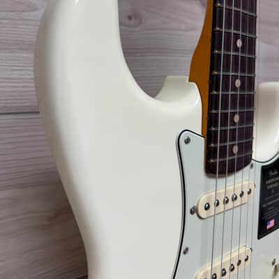 Fender American Vintage II 1961 Stratocaster Electric Guitar, Olympic White image 5