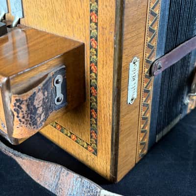 Hohner Button Box Diatonic Accordion Germany Unknown Model (1920s) image 13