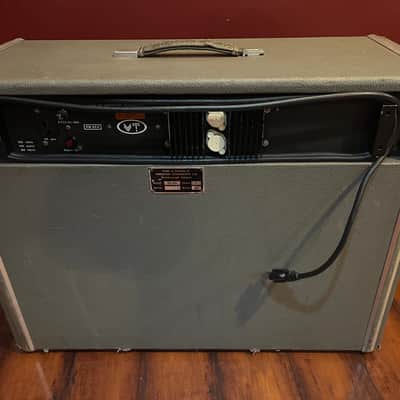 Vibration Technology (VT) Phasor Twin 60 watt amp 1975 Grey image 8