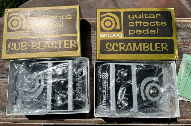 Ampeg Scrambler SCPOD SCPOCT Sub Bass 2005 - Black image 1