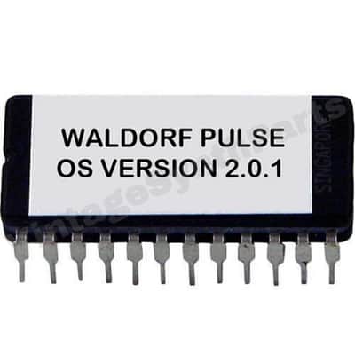 Waldorf Pulse Eprom with firmware version 2.01 OS Rom Upgrade  Update