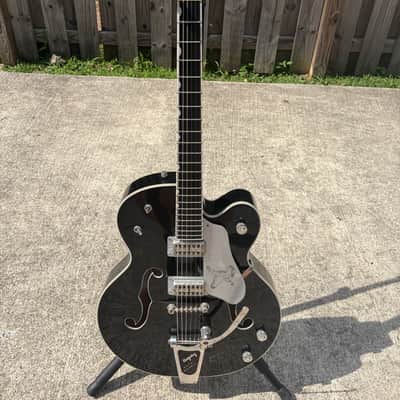 Gretsch G6136TSL Silver Falcon with Bigsby 2004 - 2016 - Black image 2