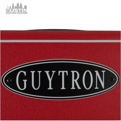 Guytron GT100 F/V Head & Cab Red Tolex image 10