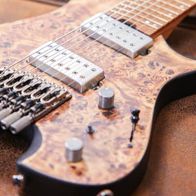Ibanez QX527PB Headless | Antique Brown Stained image 5