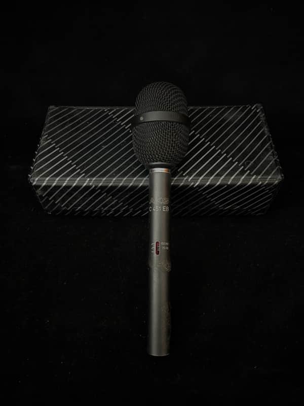 AKG C 451 EB Small Diaphragm Cardioid Condenser Microphone with