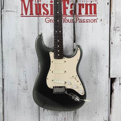 Fender 1989 Stratocaster Plus Deluxe Electric Guitar Black Pearl Burst Finish image 2