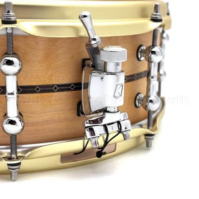 Tama Star Reserve Solid Maple Snare Drum 14x5 Oiled Natural Maple image 3