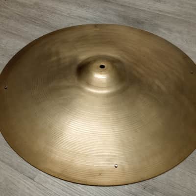 Vintage Avedis Zildjian 22" Sizzle Ride Cymbal with 4 Rivets image 2