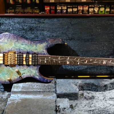 Ibanez IV2RG Visions 2025 - Present - Blue / Green / Purple image 7