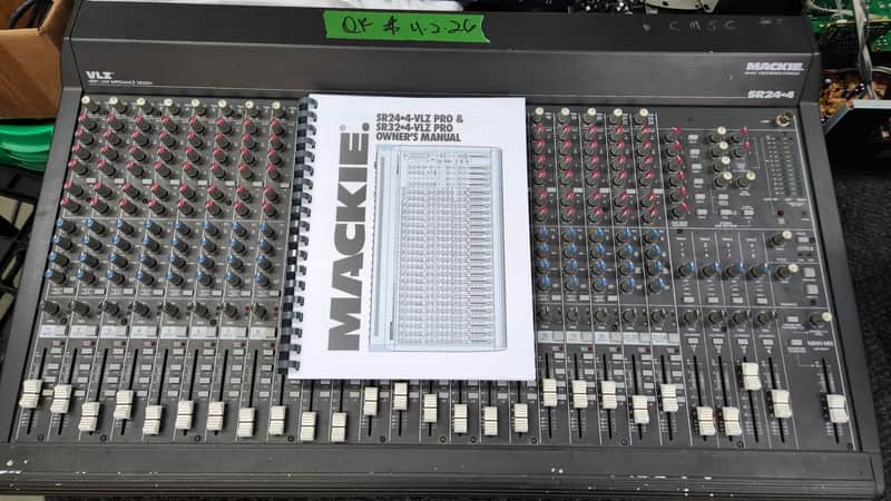 Mackie SR24.4-VLZ Pro SR Series 24x4x2 ,4-Bus Mixing Console image 1
