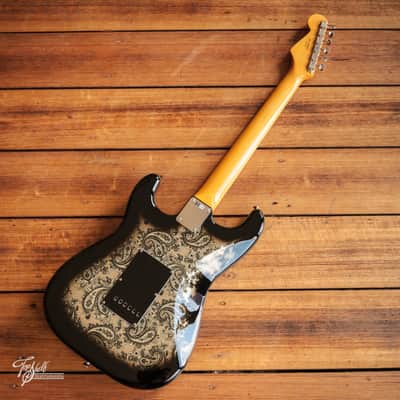 Fender Made in Japan Traditional 60s Stratocaster Black Paisley 2020 image 4