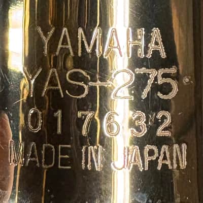 Yamaha Alto Saxophone Model: YAS-275 image 7