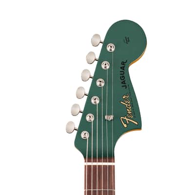 Fender Vintera III Mid '60s Jaguar Rosewood - Sherwood Green Metallic image 5