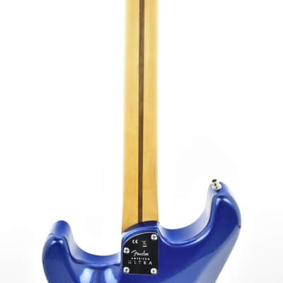 Fender American Ultra Stratocaster with Maple Fretboard Cobra Blue image 12