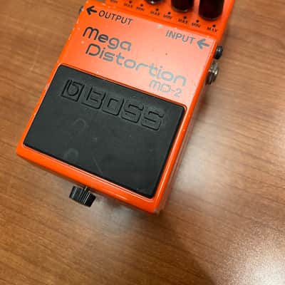 Boss MD-2 Mega Distortion (Silver Label) 2001 - Present - Red image 2