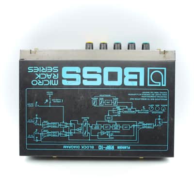 Boss RBF-10 Flanger Made in Japan Micro Rack Series Guitar Effect Processor image 9