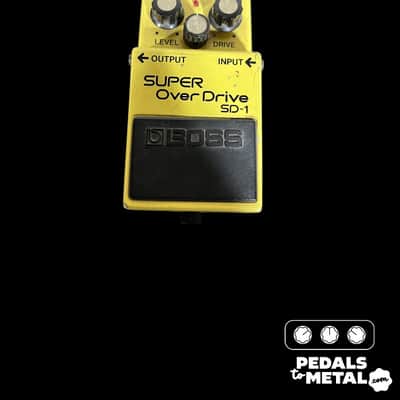 Boss SD-1 Super Overdrive 1981 - 1988 Made In Japan | Reverb