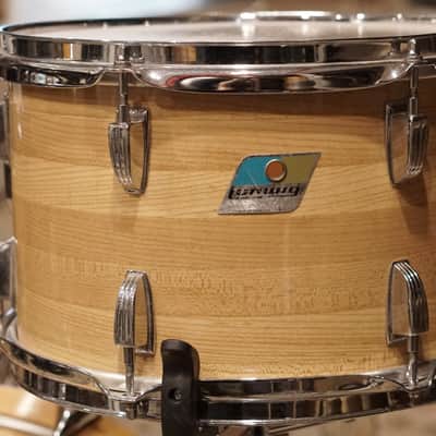 Ludwig 12/13/14/16/18" Drum Set - 1970s Jazzette Butcher Block image 5