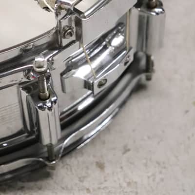 Rogers "7-Line" Dyna-Sonic 5x14" Brass Snare Drum "Beavertail" Lugs Vintage 1960's image 15