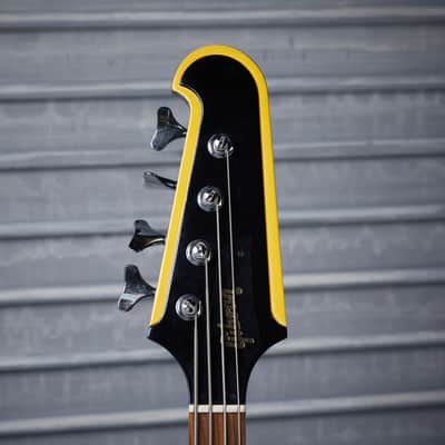 Gibson Thunderbird Bass, Thunderbee Yellow and Black | Factory Modified image 8