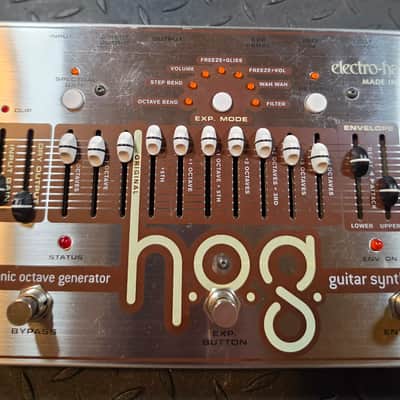 Electro-Harmonix HOG Guitar Synthesizer Harmonic Octave Generator WITH Foot Controller image 11