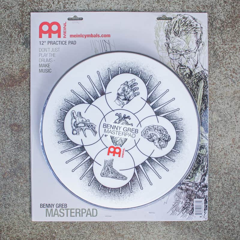 Meinl Benny Greb Artist Series 12" Practice Pad image 1
